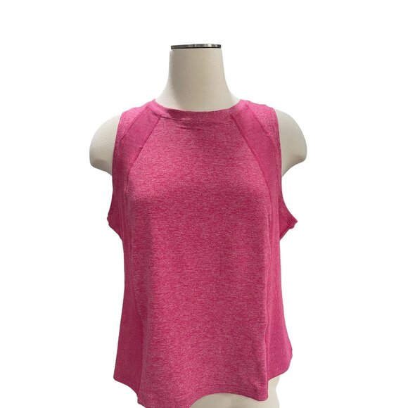 Members Mark Pink Crop Tank Top  XLarge Summer Beach Comfy Stretchy - Picture 3 of 9